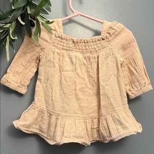 Baby Girls' pink 3pc set Smocked Dress - Cloud Island™ 3-6M.